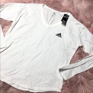 Adidas women’s shirt long-sleeve size small